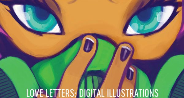 Love Letters Digital Illustration Art Show at Everybodys Coffee